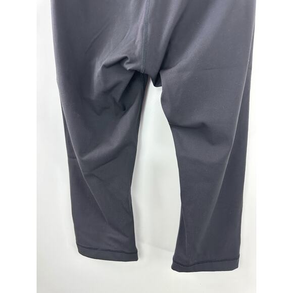 Lululemon Wunder Under Hi-Rise 1/2 Tight Full-On Luxtreme 17" Black Crop Size 6 - Picture 10 of 13